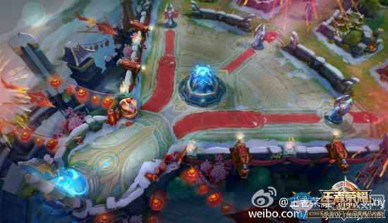 《王者榮耀》2017新春版地圖曝光