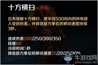 《英魂之刃口袋版》呂布出裝加點攻略