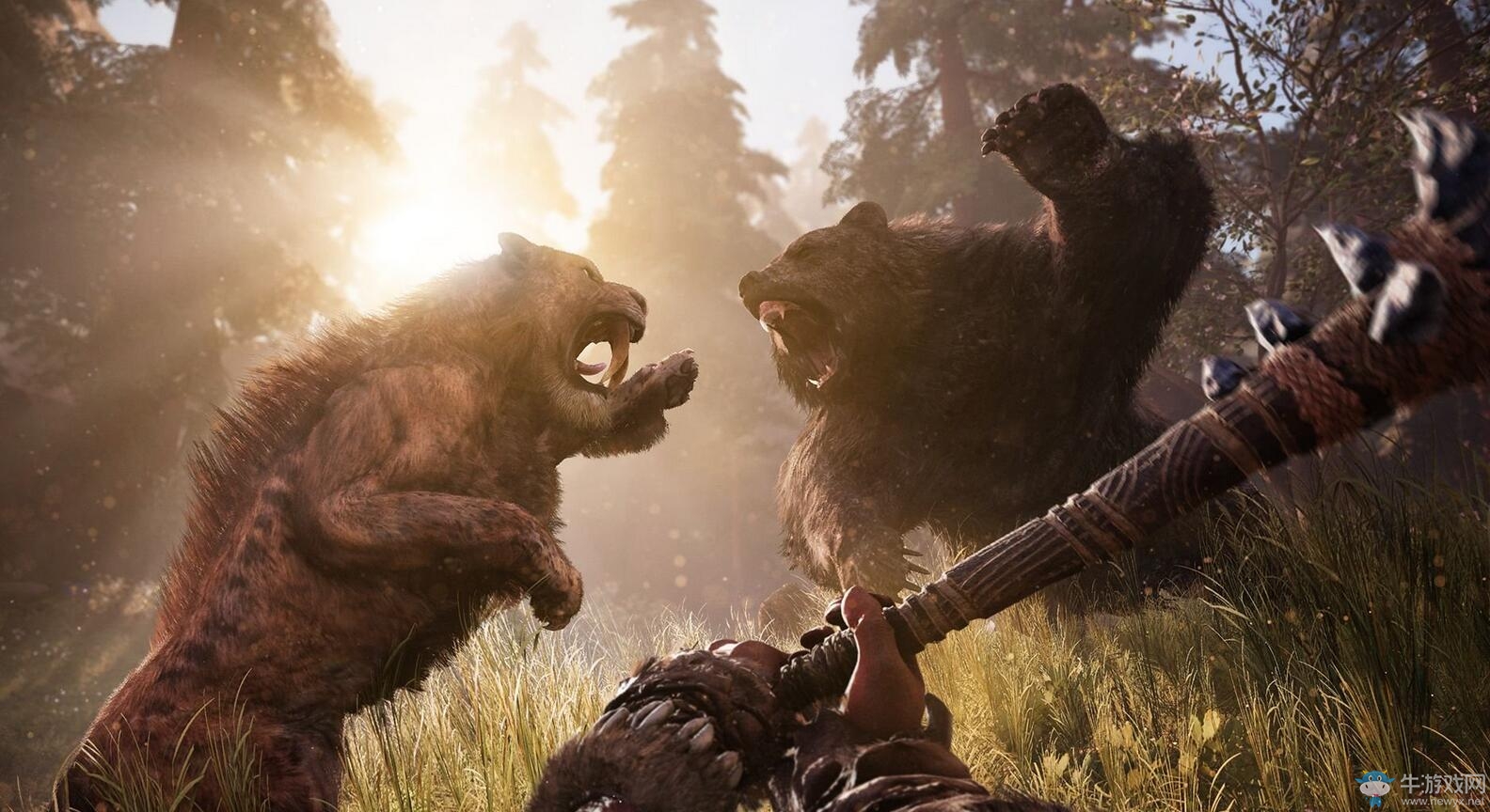 《孤島驚魂：原始殺戮》劍齒虎馴服技巧