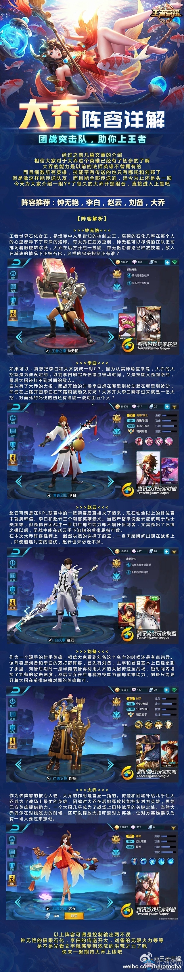 《王者榮耀》大喬攻略匯總