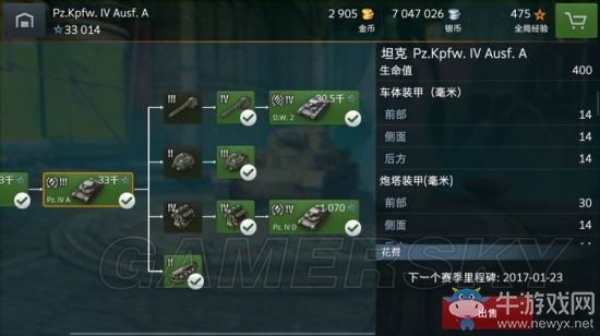 《坦克世界閃擊戰(zhàn)》四號坦克性能詳解