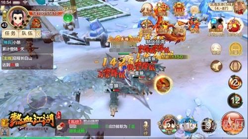 《熱血江湖手游》刀客攻略 刀怒斬雪翼雕