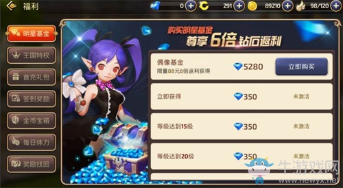 《龍之谷》手游偶像基金有什么用