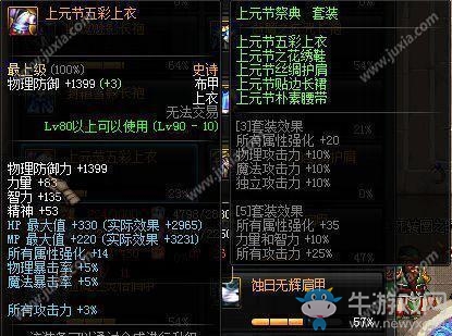 《dnf手游》上元節(jié)套裝分析