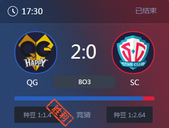 《王者榮耀》2017KPL春季賽4月7號QG.happy vs SC比賽視頻