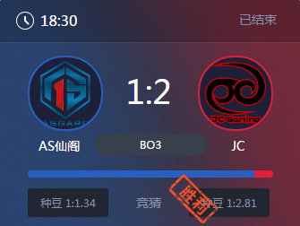 《王者榮耀》2017KPL春季賽4月8號AS仙閣vs JC比賽視頻