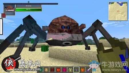 《我的世界》機械蜘蛛用途介紹