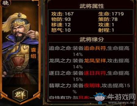 《三國群英傳》袁紹介紹