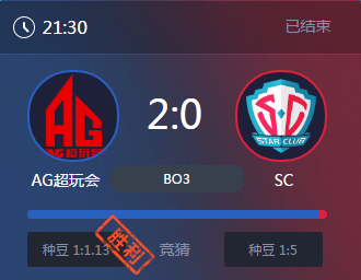 《王者榮耀》2017KPL春季賽4月21號(hào)AG超玩會(huì)vsSC比賽視頻