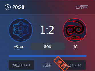 《王者榮耀》2017KPL春季賽4月22號(hào)eStarvsJC比賽視頻