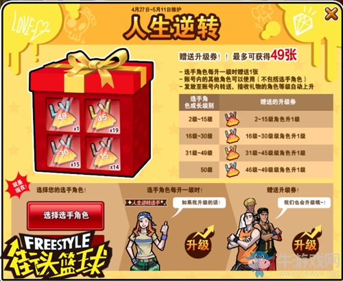 《街頭籃球》手游五一活動介紹