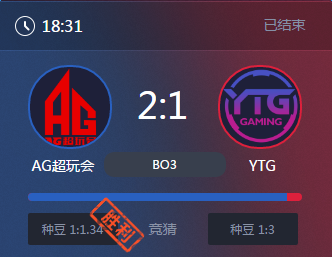《王者榮耀》2017KPL春季賽4月22號(hào)AG超玩會(huì)vsYTG比賽視頻