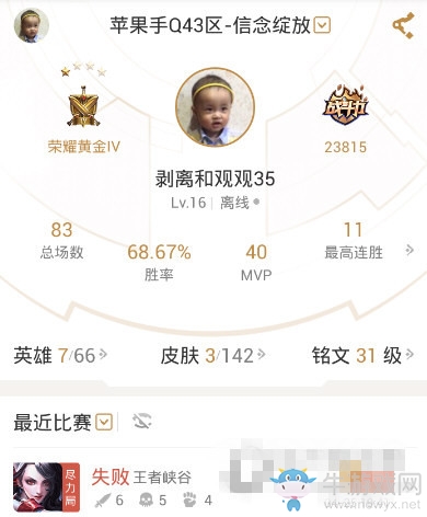《王者榮耀助手》分享戰(zhàn)績(jī)教程