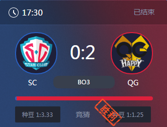 《王者榮耀》2017KPL春季賽5月5號SC vs QG比賽視頻