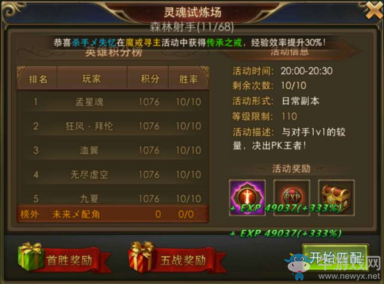 《永恒紀元：戒》靈魂試煉場介紹
