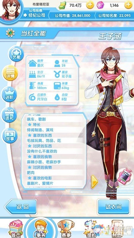 《元氣偶像季》王子涵約會攻略