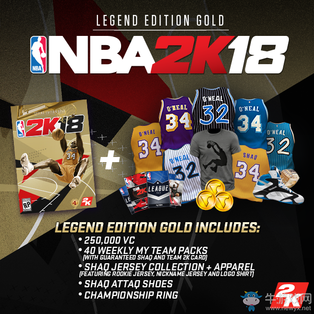 《NBA 2K18》黃金版多少錢