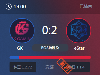 《王者榮耀》2017KPL春季賽5月19號GK vs eStar比賽視頻