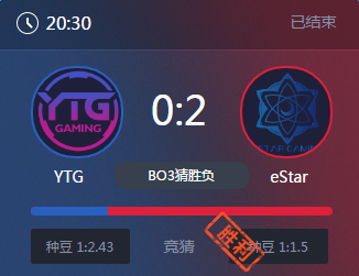 《王者榮耀》2017KPL春季賽5月20號(hào)YTG vs eStar比賽視頻