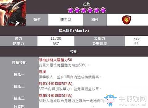 《魔靈召喚》火牛的玩法技巧攻略