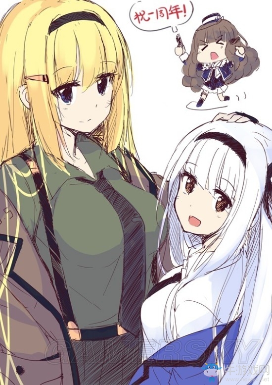 《少女前線》一周年慶賀同人圖匯總