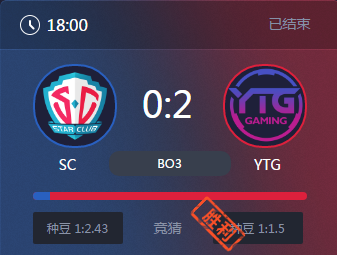 《王者榮耀》2017KPL春季賽6月2號SC vs YTG比賽視頻