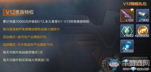 《魂斗羅：歸來》VIP特權(quán)一覽