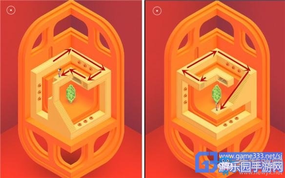 《紀(jì)念碑谷2》第九關(guān)通關(guān)攻略