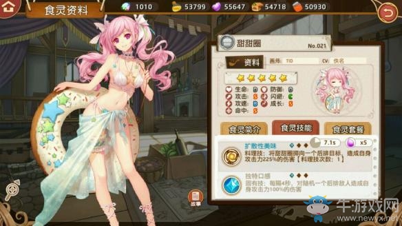 《料理次元》全人物屬性圖鑒大全