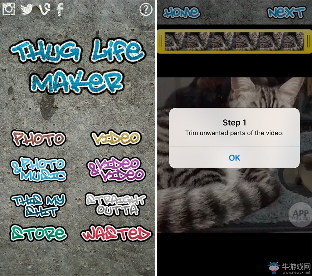 thug life maker添加墨鏡和煙方法