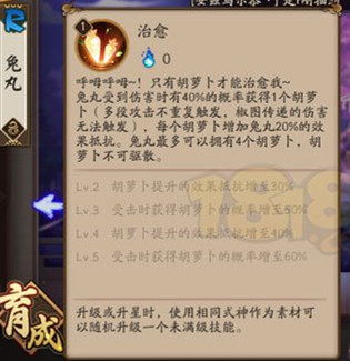 《陰陽師》新R式神兔丸技能詳解