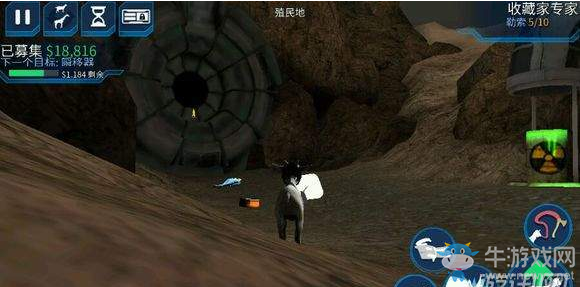 《模擬山羊太空廢物》30只小金船位置介紹