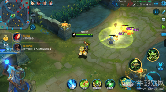 《王者榮耀》鬼谷子團戰隱身連招技巧推薦