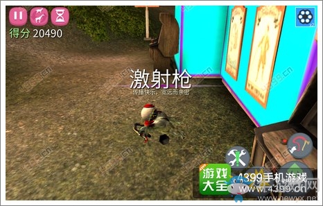 《僵尸山羊》激射槍用法