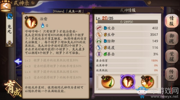 《陰陽(yáng)師》兔丸培養(yǎng)攻略