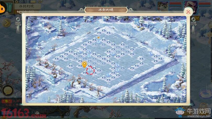 《大話西游》手游冰封幻境尋找水晶柜攻略