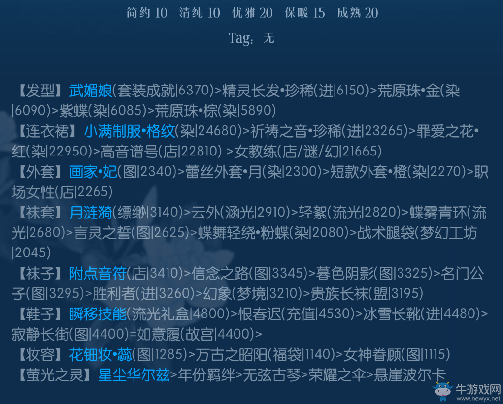 《奇跡暖暖》滿(mǎn)天繁星攻略大全