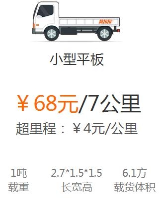 《貨拉拉》收費標準