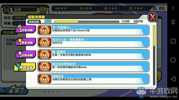 《諾亞幻想》成就完成條件一覽
