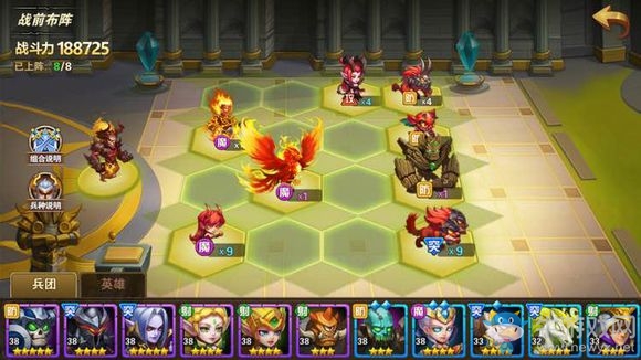 《魔法門之英雄無敵：戰(zhàn)爭紀元》地獄流陣容搭配推薦
