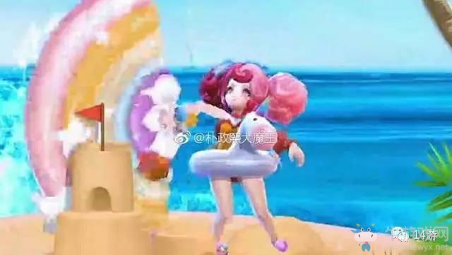 《王者榮耀》小喬繽紛獨角獸皮膚特效視頻展示