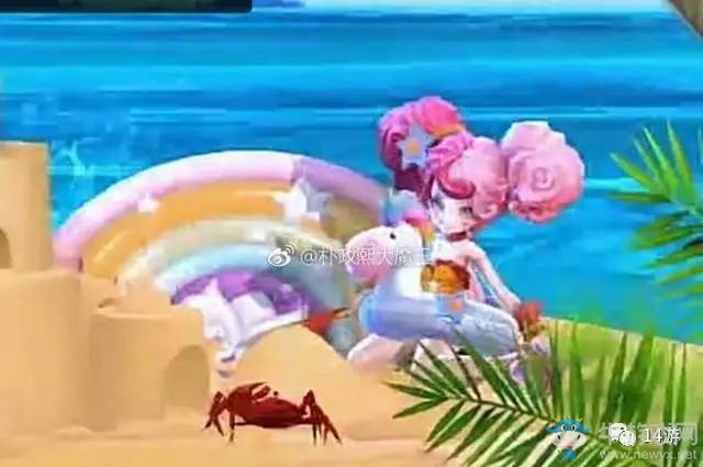 《王者榮耀》小喬繽紛獨角獸皮膚特效視頻展示