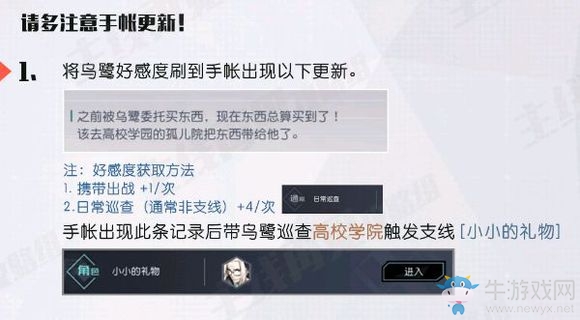 《永遠的7日之都》烏鷺支線攻略 烏鷺好感度支線流程一覽