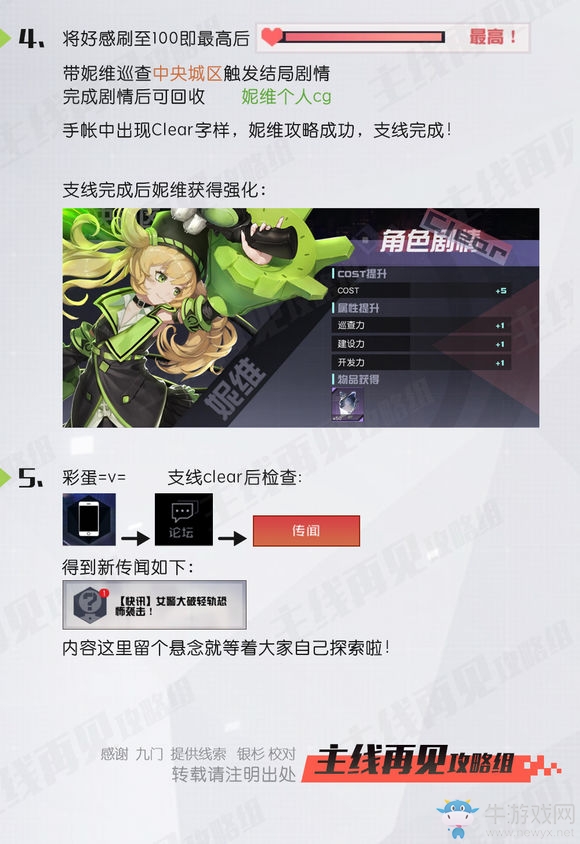 《永遠(yuǎn)的7日之都》妮維支線攻略 妮維好感度支線流程一覽