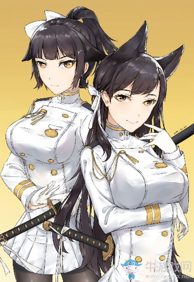 《碧藍(lán)航線》高雄愛宕（獒犬）福利同人圖一覽