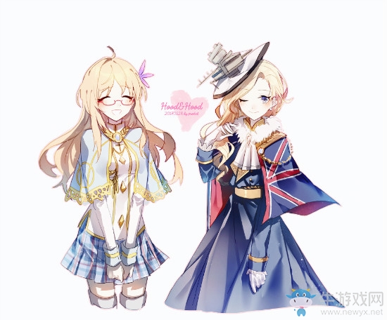 《碧藍航線》胡德福利同人圖一覽