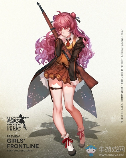《少女前線》八月簽到戰(zhàn)術(shù)人形wz.29立繪圖鑒欣賞