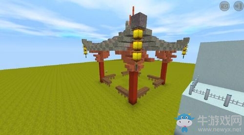 《迷你世界》唯美古風(fēng)涼亭制作攻略