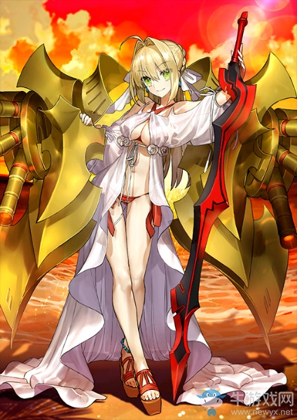 《FGO》泳裝尼祿滿破立繪圖鑒一覽