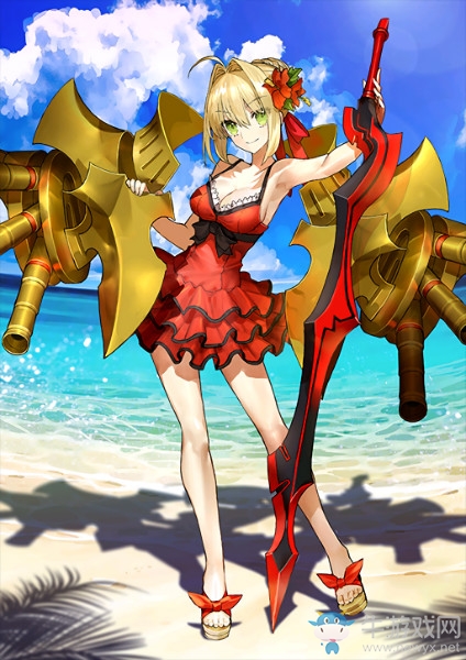 《FGO》泳裝尼祿滿破立繪圖鑒一覽